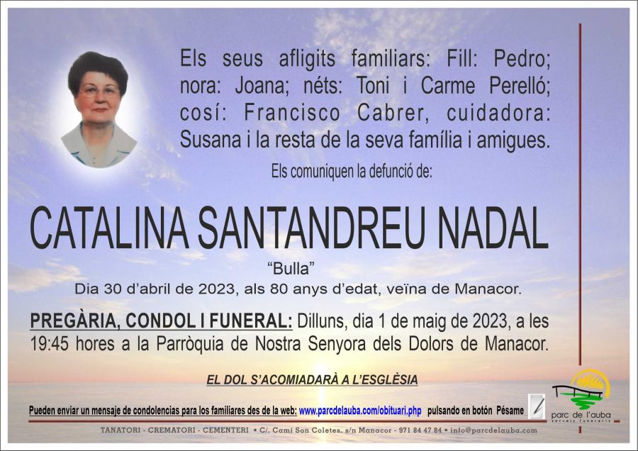 CATALINA SANTANDREU NADAL