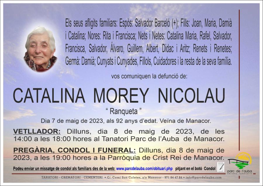 CATALINA MOREY NICOLAU