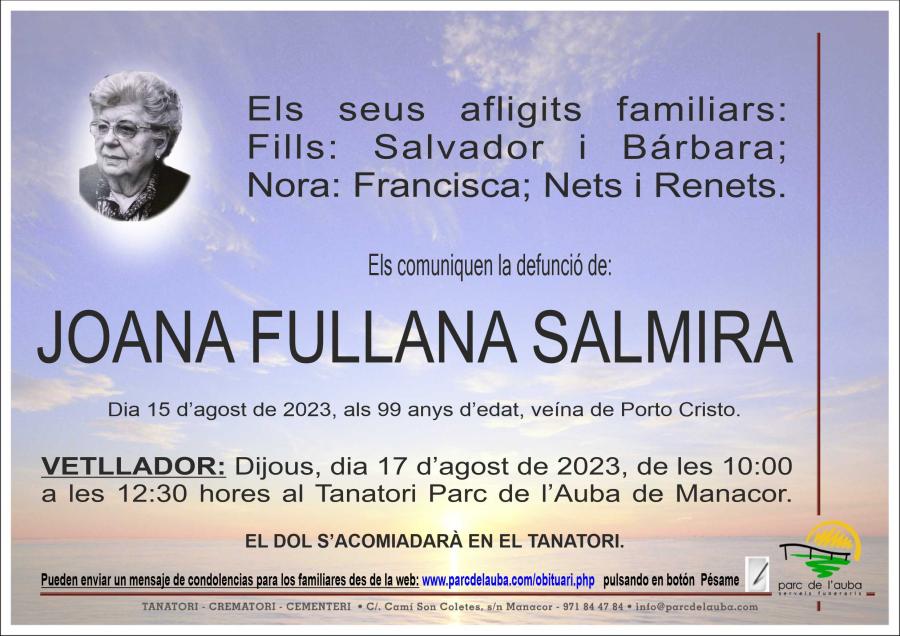 JOANA FULLANA SALMIRA
