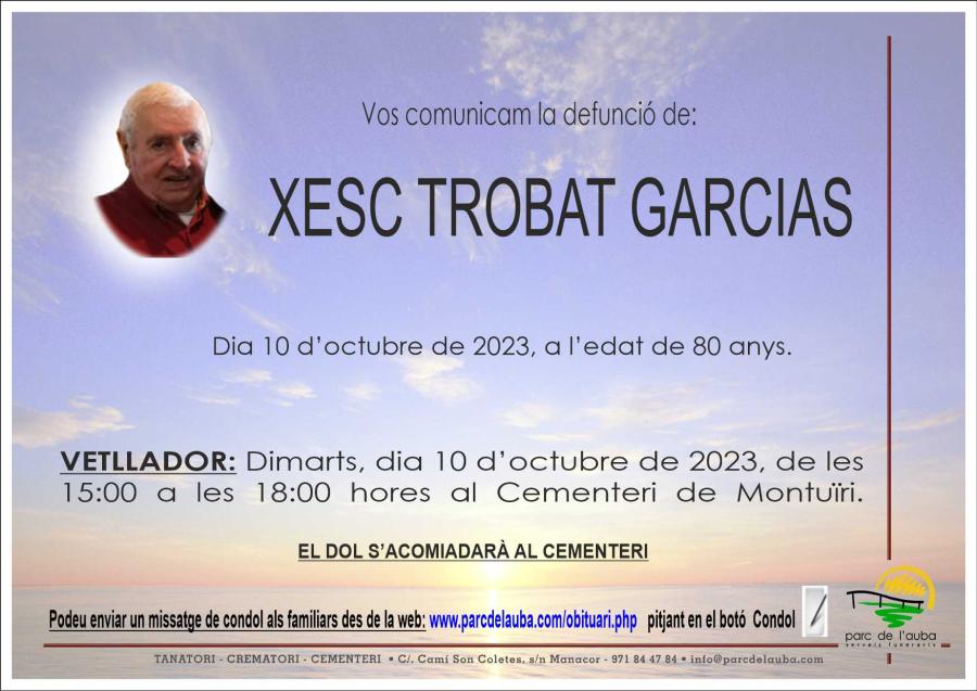 XESC TROBAT GARCIAS