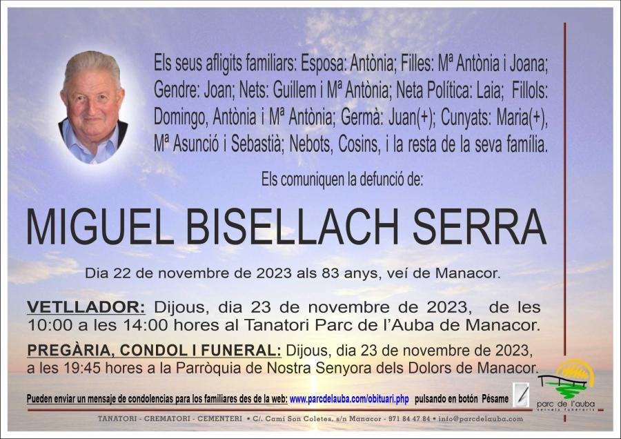 MIGUEL  BISELLACH SERRA