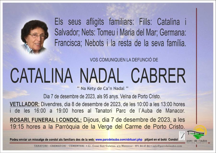 CATALINA NADAL CABRER