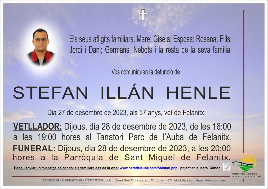 STEFAN ILLÁN HENLE