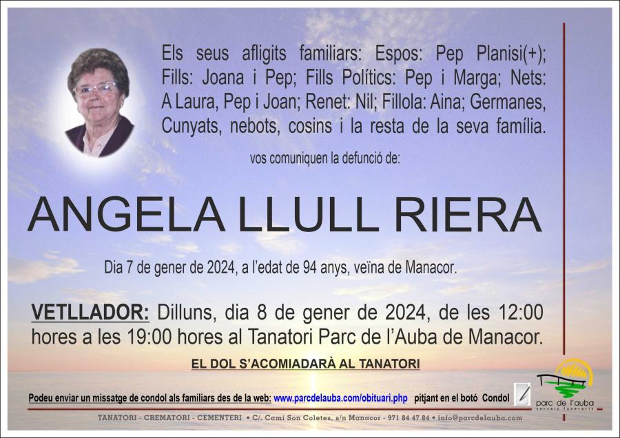 ANGELA  LLULL RIERA