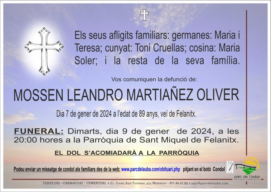 MOSSEN LEANDRO MARTIAÑEZ OLIVER