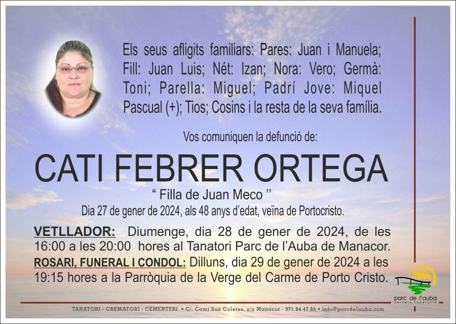 CATI FEBRER ORTEGA
