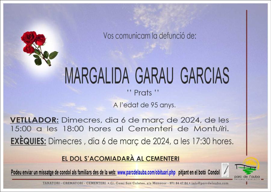 MARGALIDA GARAU GARCIAS