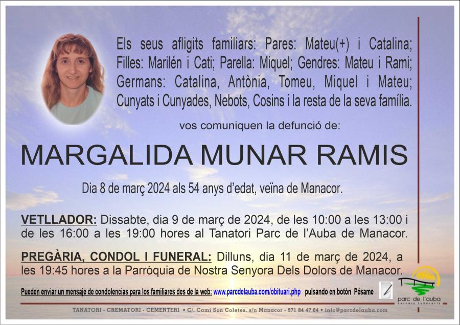 MARGALIDA MUNAR RAMIS