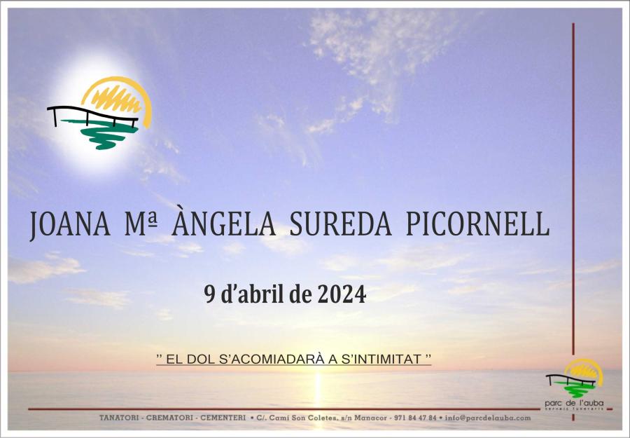 JOANA Mª ÀNGELA SUREDA PICORNELL