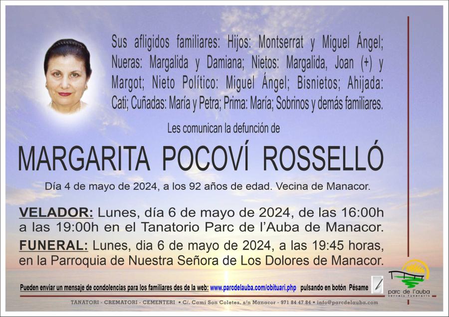 MARGARITA POCOVÍ ROSSELLÓ