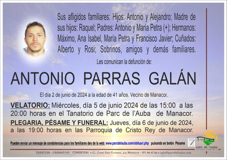 ANTONIO PARRAS GALAN