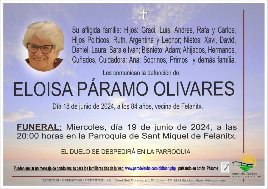 ELOISA PÁRAMO OLIVARES