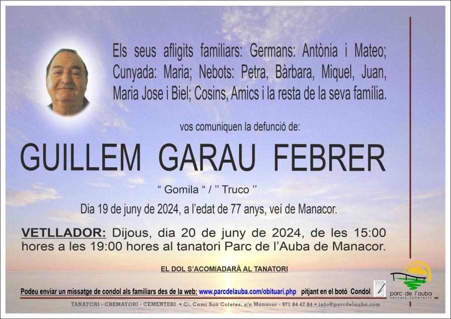 GUILLEM GARAU FEBRER