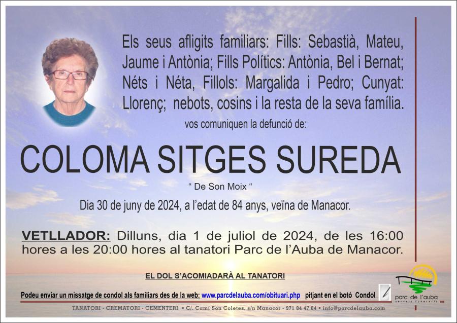 COLOMA SITGES SUREDA