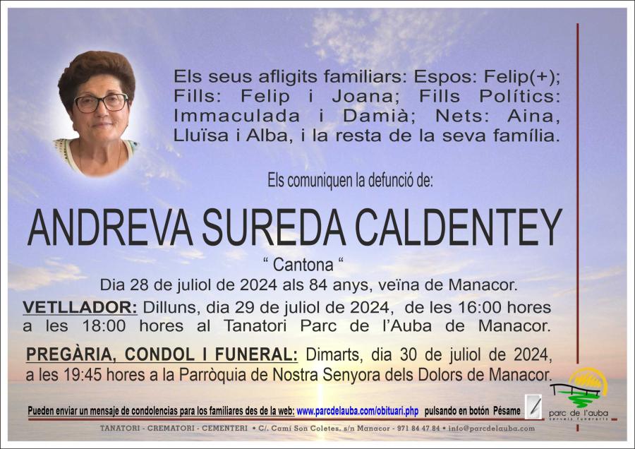 ANDREVA SUREDA CALDENTEY
