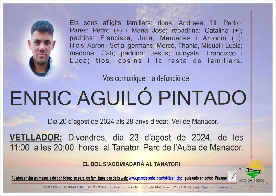 ENRIC  AGUILÓ PINTADO