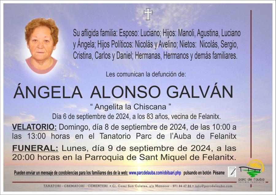 ANGELA ALONSO GALVÁN