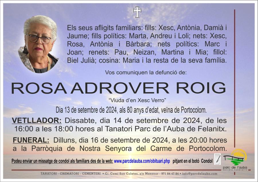 ROSA  ADROVER ROIG