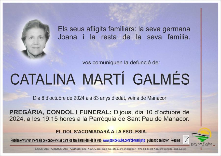 CATALINA  MARTÍ GALMÉS