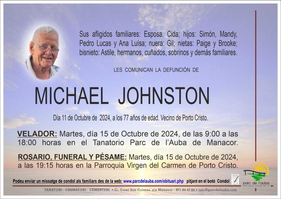 MICHAEL JOHNSTON
