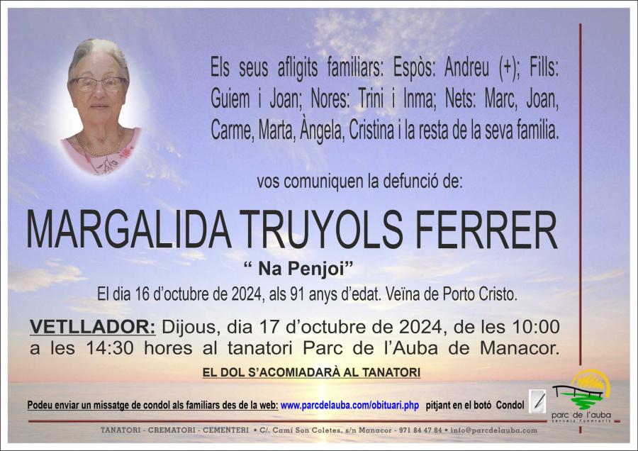 MARGALIDA TRUYOLS FERRER