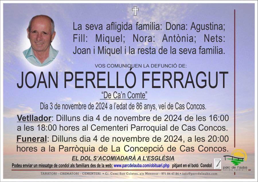 JOAN  PERELLO FERRAGUT