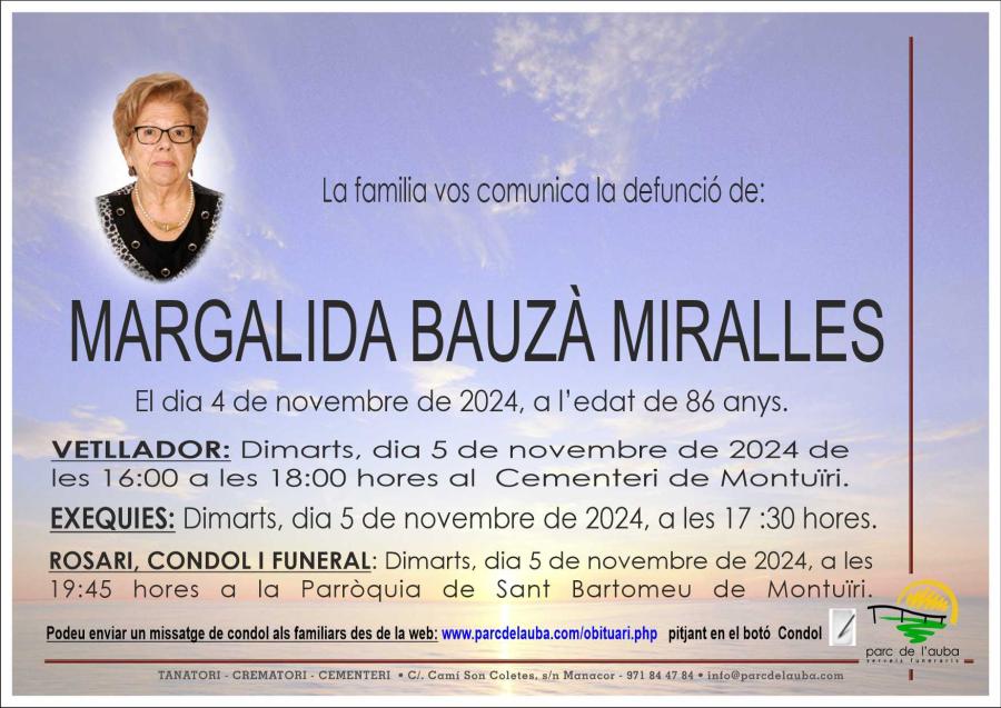 MARGALIDA BAUZA MIRALLES