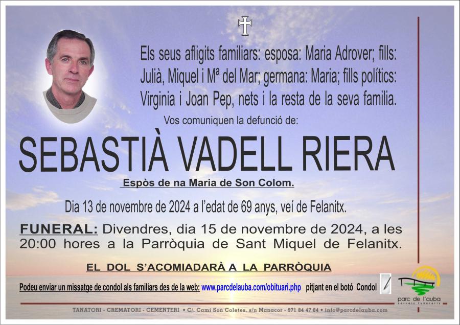SEBASTIÀ VADELL RIERA