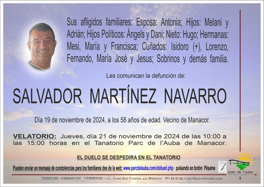 SALVADOR MARTÍNEZ NAVARRO
