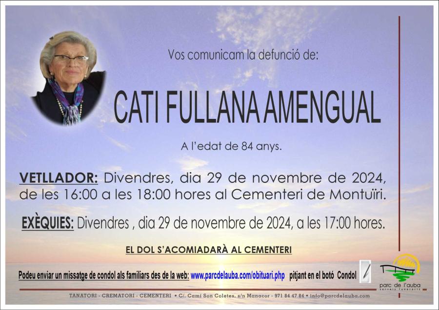 CATI  FULLANA AMENGUAL