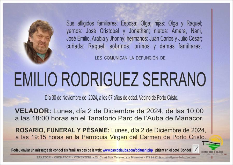 EMILIO RODRIGUEZ SERRANO