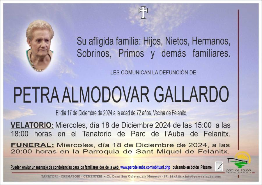 PETRA ALMODOVAR GALLARDO