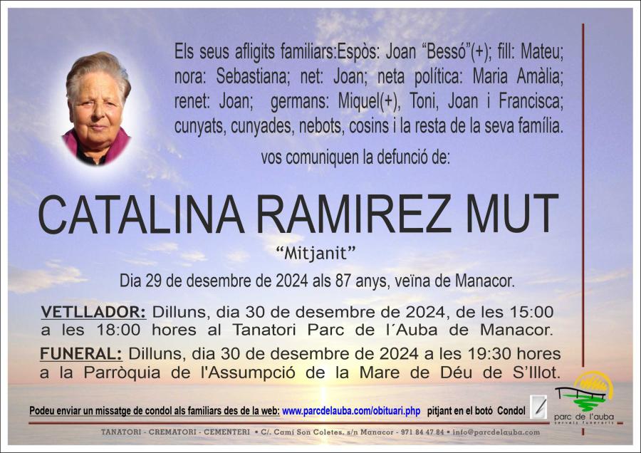 CATALINA RAMIREZ MUT