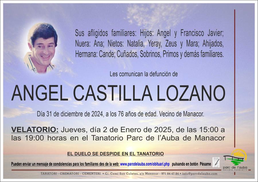 ANGEL CASTILLA LOZANO