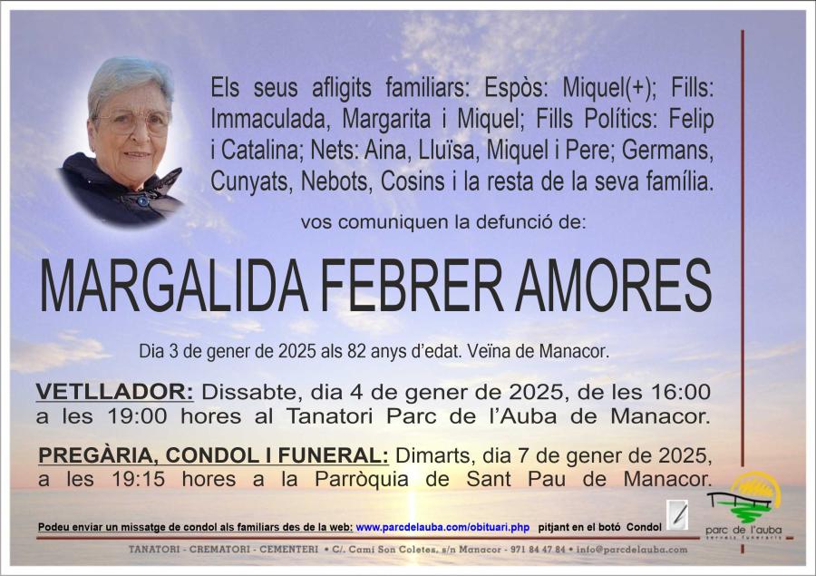 MARGALIDA FEBRER AMORES