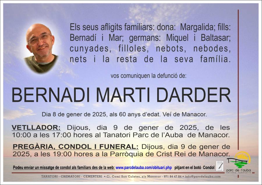 BERNADI  MARTI DARDER