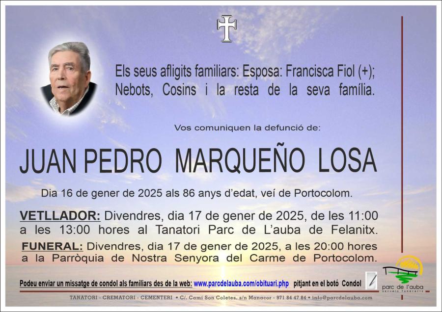 JUAN PEDRO MARQUEÑO LOSA