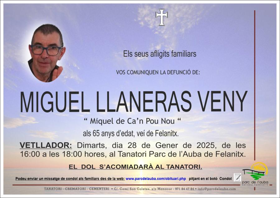 MIGUEL LLANERAS VENY