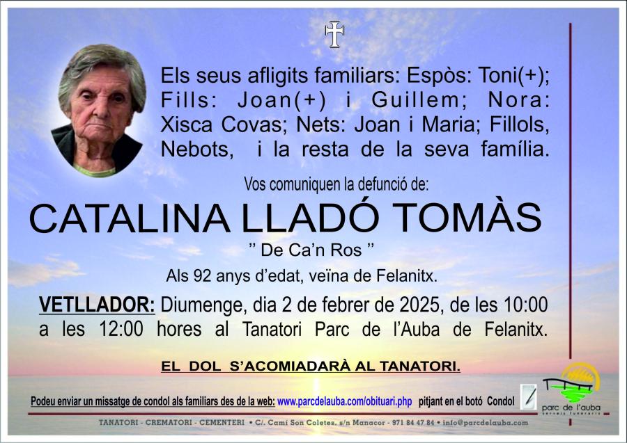 CATALINA LLADO TOMAS