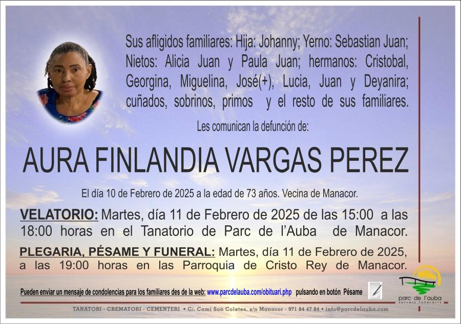 AURA FINLANDIA VARGAS PEREZ