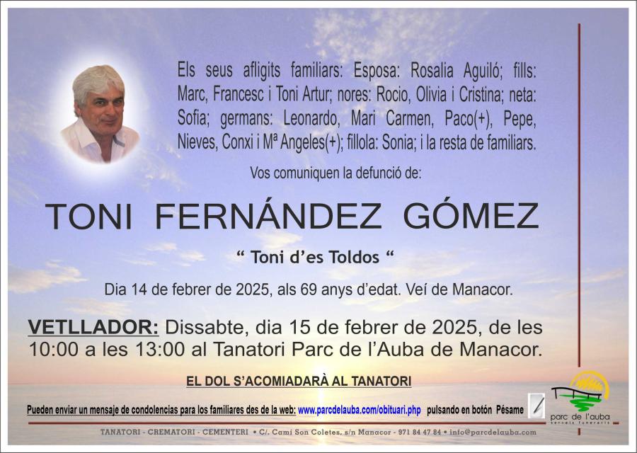 TONI FERNÁNDEZ GÓMEZ