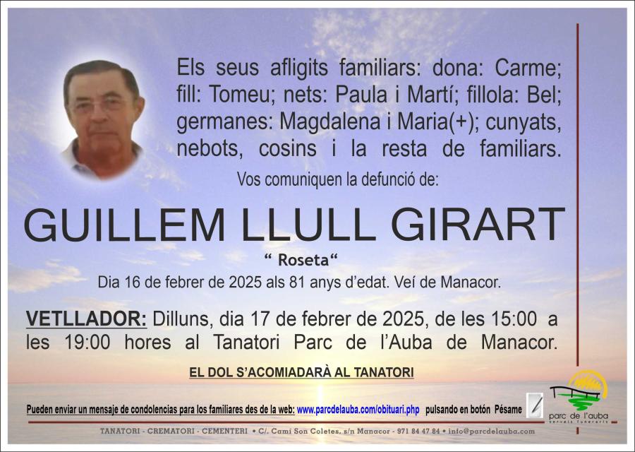 GUILLEM LLULL GIRART