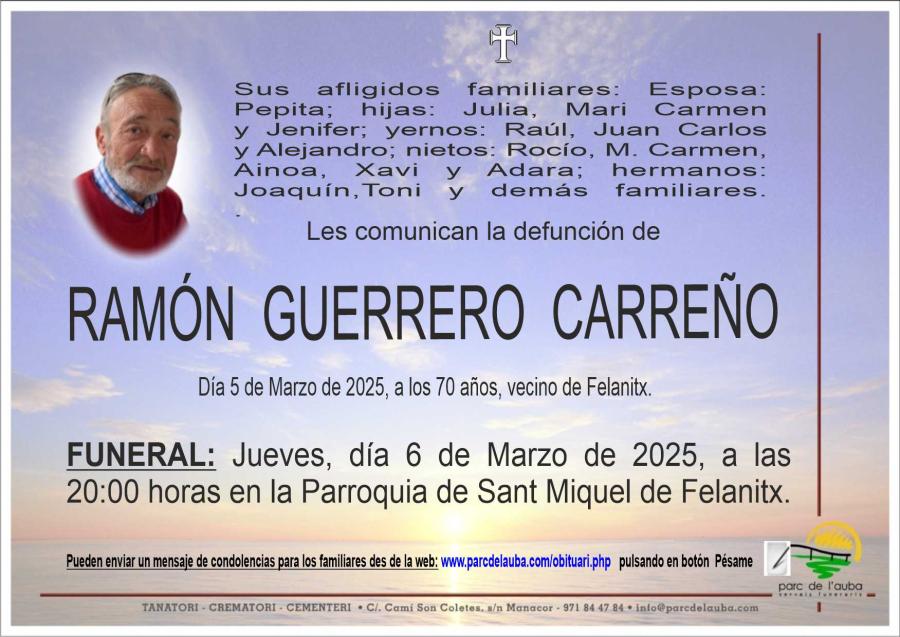 RAMÓN GUERRERO  CARREÑO