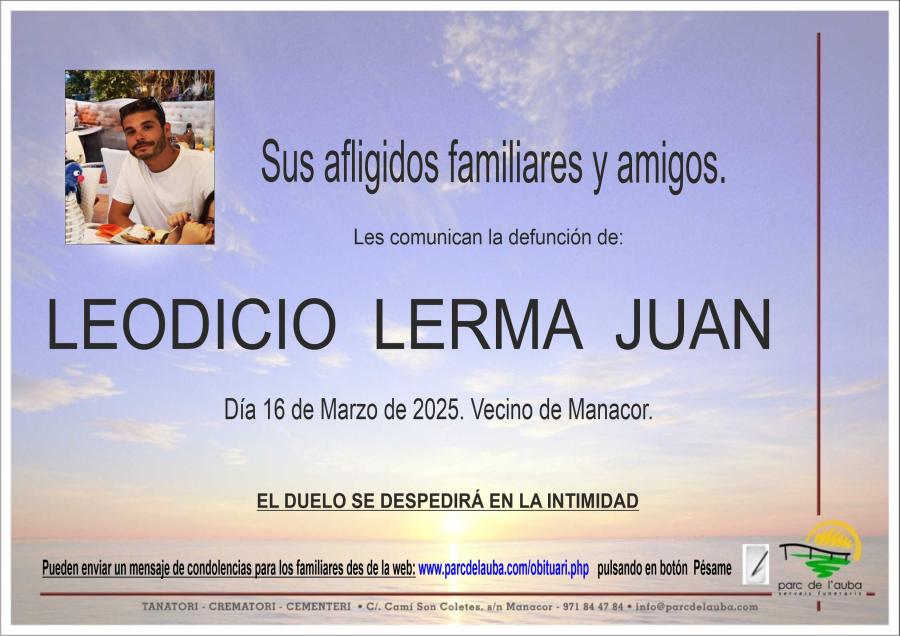 LEODICIO LERMA JUAN