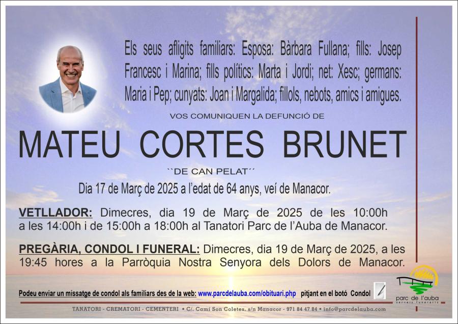 MATEU CORTES BRUNET