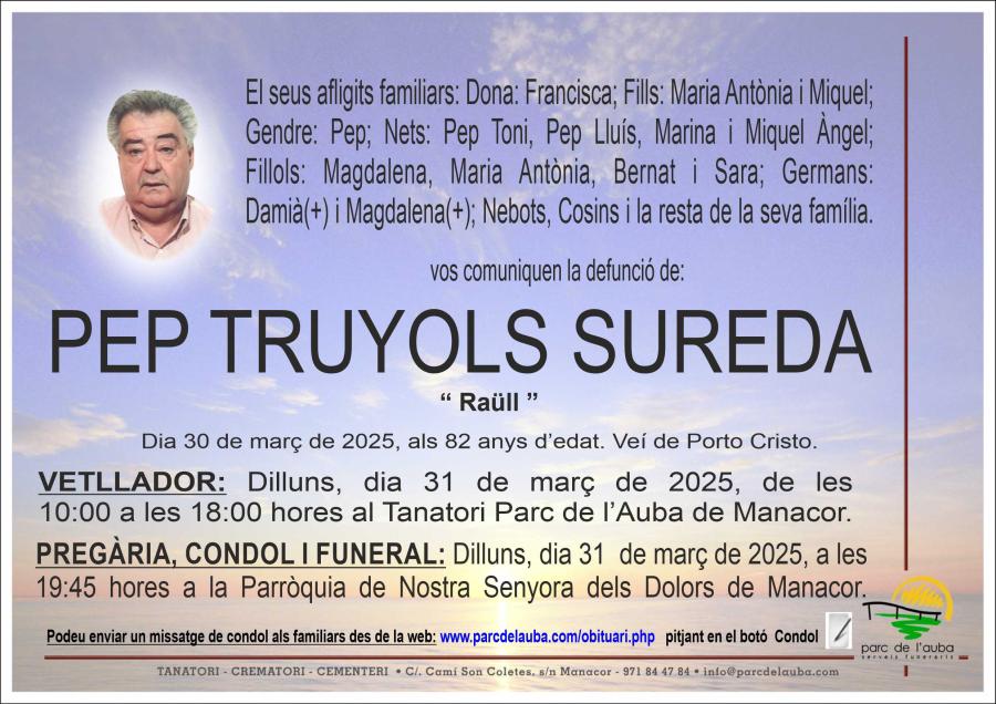 PEP TRUYOLS SUREDA