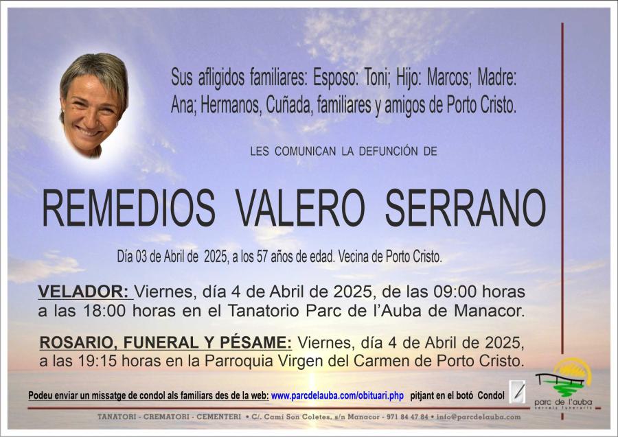 REMEDIOS VALERO SERRANO