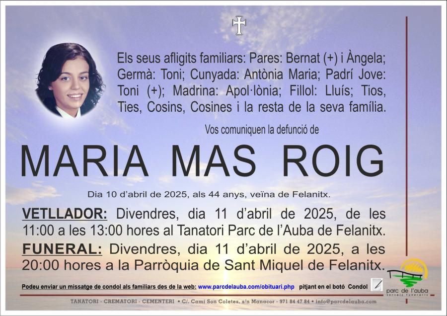MARIA MAS ROIG