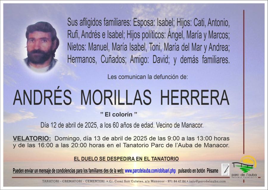 ANDRÉS MORILLAS HERRERA