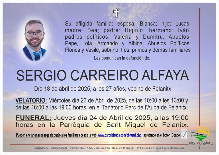 SERGIO CARREIRO  ALFAYA